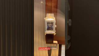 New JLC Reverso Tribute Monoface Ref Q716848J Blue [upl. by Mozelle802]