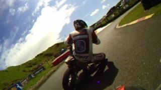 Pit bike std 140 race 2 Supermoto Rowrah Round 4 24th June 2012 [upl. by Nylrad588]