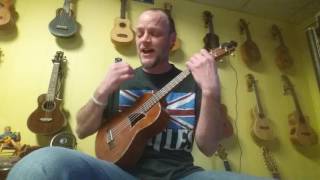 I Saw The Light Todd Rundgren ukulele cover [upl. by Ennadroj]