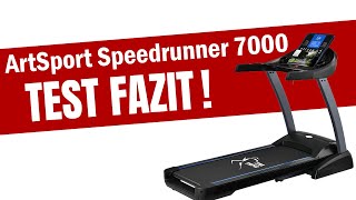 ArtSport Speedrunner 7000 Laufband TEST 2024  Lohnt sich der Kauf [upl. by Dlonyer147]