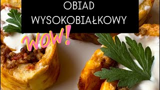 Obiad KETO WYSOKOBIAŁKOWY • rolada [upl. by Liek4]