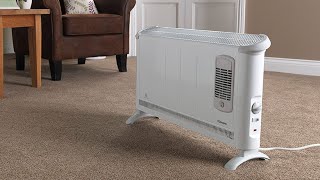 Dimplex 40 series 3kW convector heater with turbo fan [upl. by Odnama]