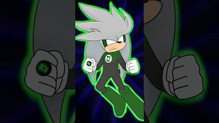 Drawing Silver the Hedgehog as Green Lantern [upl. by Demetria]