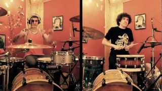 Deivhook  Andrés Calamaro  El Salmón Drum Duet Cover with Jose Bruno quotel niñoquot [upl. by Nesto]