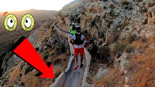 Trail running in a 2000 year old aqueduct between Jerusalem and Jericho [upl. by Vasily]