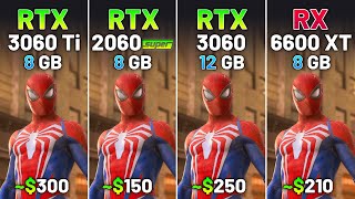 RTX 3060 Ti vs RTX 2060 SUPER vs RTX 3060 vs RX 6600 XT  Test in 20 Games in 2024 [upl. by Auqenat]