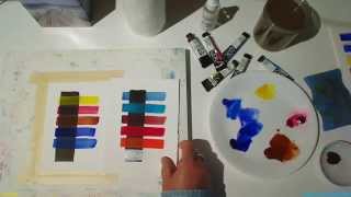 Watercolor Basics—Exploring Pigments [upl. by Mabel39]