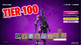 Fortnite Chapter 5 Season 4 Battle Pass Full battle pass Tier 1 to tier 100 Skins [upl. by Dedric]