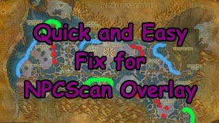 NPCScan Overlay  Quick and Easy Fix [upl. by Enid748]