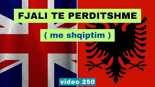 Anglisht  Fjali te perditshme  Anglisht shqip perkthim I video 250 [upl. by Neiluj]