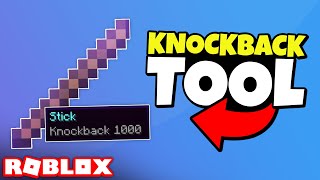 How to Make a KNOCKBACK TOOL  HowToRoblox [upl. by Odlopoel]