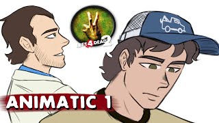 LEFT 4 DEAD 2 las historias de Ellis ANIMATIC PARTE 1 [upl. by Nifled]