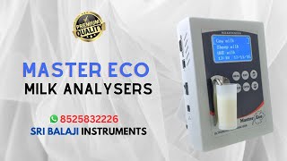 Master Eco Milk Analyser [upl. by Barthold16]