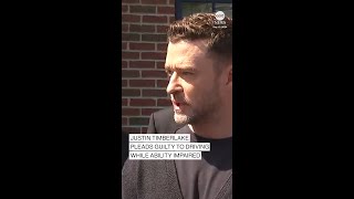 Justin Timberlake speaks to reporters after guilty plea in court [upl. by Anaela]