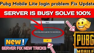 PUBG SERVER IS BUSY PLEASE TRY AGAIN LATER ERROR CODE RESTRICT AREA PROBLEM IN BATTLEGROUND MOBILE [upl. by Vezza]