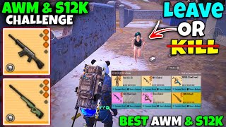 Playing with Best LOADOUT  S12K amp AWM challenge  PUBG METRO ROYALE [upl. by Richia]