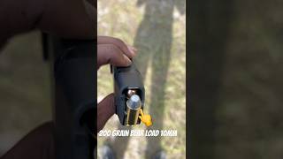 Shooting 10MM BEAR STOPPING ammo shorts gun viral [upl. by Fanestil527]