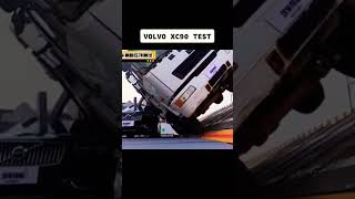 Volvo xc90 crash test  volvo crashtest volvoxc90  Volvo car stunt [upl. by Ycnaffit]