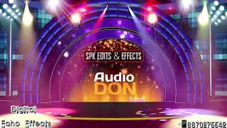 Sappida Vada Song😍Digital Echo Effects✨Kuthu Simbhu Movie Songs🎚Tamil New Songs🔊Audiodonspk🎧🎧 [upl. by Silrak]