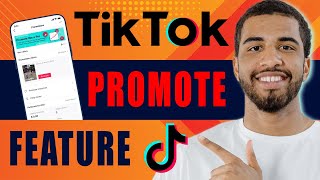 How To Use TikTok Promote Feature 2024 [upl. by Keen]