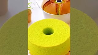 simple pandan chiffon cake 🍰 [upl. by Yendroc894]