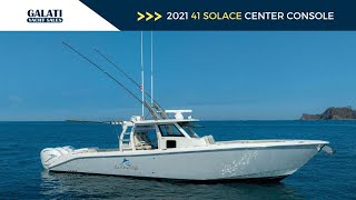 For Sale  2021 41 Solace Center Console quotLa Otra Vidaquot [upl. by Barnaba937]