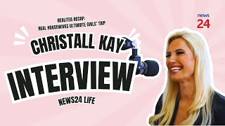 RealiTea Recap  Real Housewives Ultimate Girls Trip Cast Interview  Christall Kay [upl. by Enuahs]