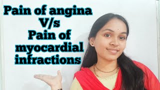 DIFFERENCE OF PAINANGINA amp MYOCARDIAL INFRACTIONNCLEX [upl. by Aryamoy658]