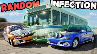 Random Car Infection Keeps Getting CRAZIER With BeamNG Drive Mods [upl. by Nywde]