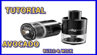 Tutorial Vape  Cara Pasang Coil dan Kapas Avocado RDTA [upl. by Baskett]