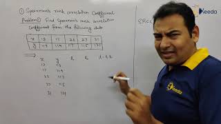 Spearmans Rank Correlation Coefficient  Problem 1  Engineering Mathematics 3 [upl. by Roda345]