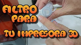 Impresora 3D de resina Filtrado y manejo de resina residual [upl. by Eilram]