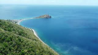 Gallion Soufriere  Drone View Dominica [upl. by Aehs]