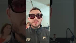 Andres Cortes speaking on Martinez and Abraham Nova fight [upl. by Cutty]