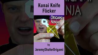 Origami Ninja Kunai Knife Flicker shorts [upl. by Jan406]