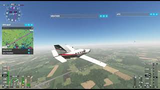 Daher TBM 930 depart Toronto to Ottawa CAN [upl. by Ettenal]