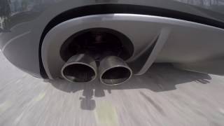 Fiat 500 Abarth 595  Record Monza Exhaust [upl. by Ortiz]