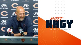 Matt Nagy on Sean Desai I 100 believe in him  Chicago Bears [upl. by Ahselat645]