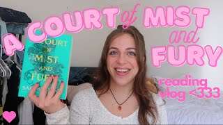 acotar series reading vlog hehe [upl. by Pietje]