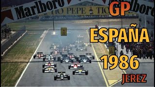 F1 1986 Gran Premio de España Circuito de Jerez [upl. by Lieberman]