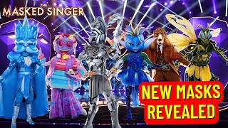 New Masks REVEALED  Masked Singer Season 12 [upl. by Zamir]