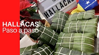 HALLACAS VENEZOLANAS AQUÍ TE CUENTO EL PASO A PASO🤩👍😋 [upl. by Abbotsen]