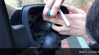 How to Fix amp Replace the side mirror indicator on a MercedesBenz  AClass or BClass W169  W245 [upl. by Sigfrid]