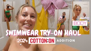 COTTON ON TRYON HAUL 2024 SWIMWEAR COLLECTION [upl. by Maon834]