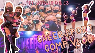 CHEERSPORT VLOG ft DOUBLE O [upl. by Nilo]