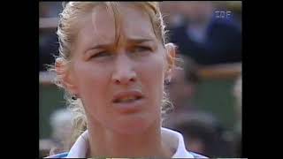 1995 French Open Semifinal Graf vs Martinez [upl. by Oninrutas]