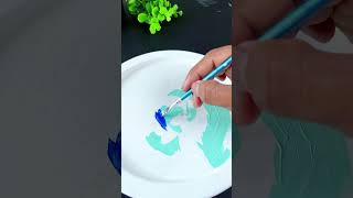 Art using gesso 🤯😱shorts trending viralvideo [upl. by Silenay]