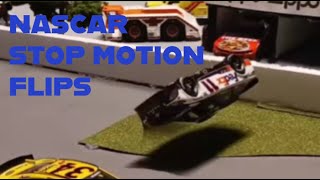 NASCAR Stop Motion Flips [upl. by Acirem588]