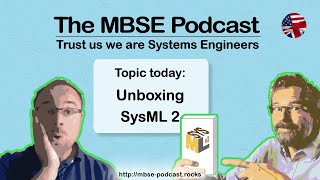 Episode 3 The MBSE Podcast  Unboxing SysML 2 EN [upl. by Ferde]