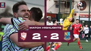 CRAZY LATE GOAL TO WIN THE LEAGUE  Jersey Bulls vs Farnham Town  Full Match Highlights [upl. by Ambrosine]